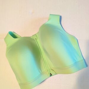 All in Motion Womens Sports Bra Green Size XL Activewear